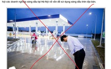 Cấm công chức Hà Nội đổ xăng tại trạm xăng Nhật: Tin bịa đặt