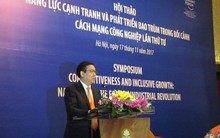 Phó Thủ tướng Vương Đình Huệ: Cách mạng 4.0 là cuộc cách mạng về phát hiện nhu cầu hơn là công nghệ