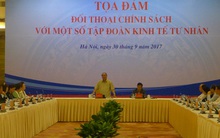 Thủ tướng lắng nghe góp ý của 14 tập đoàn tư nhân