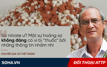 "Chất gây ung thư" có đầy trong rau quả, nước uống, thực phẩm ư? Bà nội trợ ơi, đừng sợ!