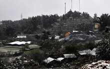 Nhiệt độ giảm sâu, Sa Pa, Mẫu Sơn, Điện Biên... xuất hiện băng tuyết