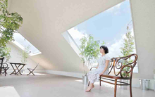 Ngôi nhà trắng với thiết kế “độc lạ” nổi bật giữa khu phố