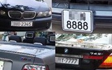 Đấu giá biển số xe ô tô: Thế nào là biển đẹp?