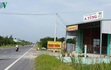 Tiền Giang: Ồ ạt xây công trình trái phép ven tuyến tránh Quốc lộ 1