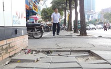 Hà Nội: Đá vỉa hè tuổi thọ 70 năm vừa lát đã hỏng