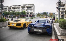 Những siêu xe hàng đầu Việt Nam nối đuôi, khuấy động Sài Gòn