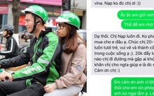 20 nghìn đồng của tài xế Grab và hành động ấm áp với vị khách nữ ngày 20/10 khiến nhiều người thích thú