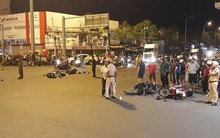 Nhân chứng vụ ô tô BMW tông hàng loạt xe: "Tôi đang chờ đèn đỏ thì bị hất tung lên trời"