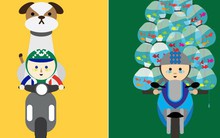 Hoá ra trong mắt bạn bè quốc tế, giao thông Việt Nam lại thú vị và hài hước đến vậy