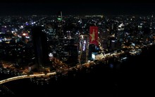 Toàn cảnh vẻ đẹp lung linh của các tòa cao ốc trước trận chung kết AFF CUP 2018