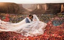 Chiêm ngưỡng đám cưới tuyệt vời "giữa lưng trời", điều lãng mạn cặp đôi nào cũng mơ ước