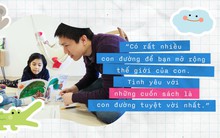 Có rất nhiều con đường để mở rộng thế giới cho con, tình yêu với những cuốn sách là con đường tốt nhất!