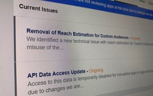 Facebook đột ngột dừng cấp API ở Việt Nam, dân bán hàng Online khóc nghẹn