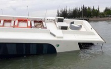 Tàu cao tốc chở 42 người gặp nạn trên sông ở Sài Gòn