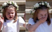 Khoảnh khắc đáng yêu của công chúa Charlotte trong đám cưới hoàng gia lần đầu được công bố khiến dân mạng phát sốt