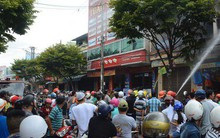 Cháy nhà giữa trung tâm TP Tam Kỳ