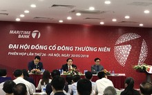 Cổ đông Maritime Bank muốn chia cổ tức và lên sàn ngay quý 3/2018