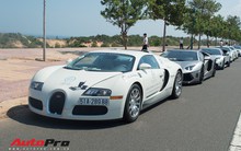 Khép lại Hành trình từ trái tim ngày 1: Đoàn siêu xe Trung Nguyên dừng chân ở Phan Thiết