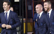 Ramos dẫn đầu dàn sao đội tuyển Tây Ban Nha đổ bộ đến Nga