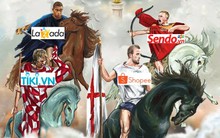 Khốc liệt "chiến trường" thương mại điện tử: Tiki, Shopee lỗ vài trăm tỷ chưa là gì so với mức lỗ nghìn tỷ đồng mỗi năm của Lazada