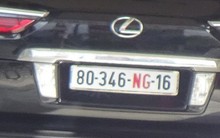 Công ty Công Lý sử dụng xe ngoại giao là trái quy định