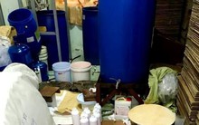 Phát hiện cơ sở làm giả thuốc thú y ngay trong trường học