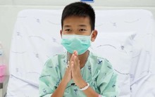 Hình ảnh mới nhất về 12 cậu bé và huấn luyện viên đội bóng thiếu niên Thái Lan