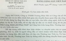Bình Thuận dừng chuyến đi nước ngoài của các cán bộ do doanh nghiệp tài trợ