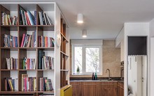 Cách trang trí nhẹ nhàng, quyến rũ trong căn hộ một phòng ngủ