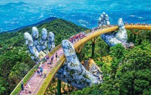 Cầu Vàng Đà Nẵng xuất hiện trên trang Instagram nghệ thuật nổi tiếng thế giới và nhận được vô vàn lời khen