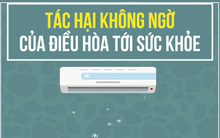 Điều hòa là thủ phạm không ngờ gây ra những vấn đề sức khỏe trong mùa hè