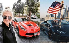 Cuộc sống của chân dài "Hội nhà giàu Dubai": Xa hoa, nhiều siêu xe vây quanh nhất Dubai