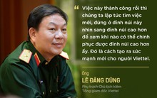 Thiếu tướng Lê Đăng Dũng giữ chức phụ trách Chủ tịch kiêm Tổng giám đốc Viettel