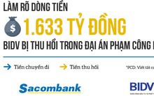 [Infographic] Vì đâu BIDV bị thu hồi 1.633 tỷ đồng trong đại án VNCB?
