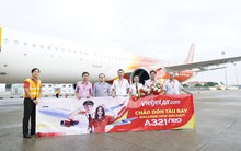 Đội bay của Vietjet vừa được bổ sung 3 tàu mới xuất xưởng