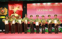 Công bố các quyết định trong lực lượng CAND