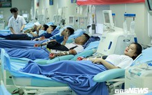 Ảnh: Bên trong 'phân xưởng' điều chế máu lớn nhất miền Bắc