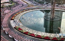 Indonesia thiết lập kỷ lục guiness khi tổ chức khai mạc Asiad