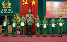 Bộ trưởng Công an bổ nhiệm nhân sự công an 3 tỉnh