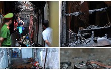 Ảnh: Hiện trường bên trong vụ cháy gần Bệnh viện Nhi Trung ương