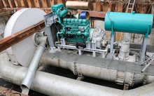 TP HCM: Hết tiền, "siêu" máy bơm chính thức ngừng vận hành