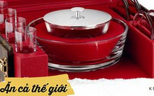 Trứng cá tầm "khó chiều" đến mức Louis Vuitton phải làm một bộ dụng cụ sang chảnh dùng riêng để ăn món này