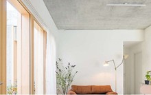 Ngôi nhà được xử lý để thông gió và đón nắng tốt