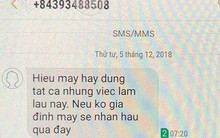 Phó bí thư huyện bị nhắn tin đe dọa vì chống tiêu cực: "Tôi không sợ vì mình làm việc chính trực"