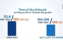 4.5 triệu nam giới có nguy cơ không lấy được vợ