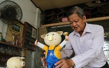 Ngắm bộ linh vật Xuân Kỷ Hợi ngộ nghĩnh làm từ vỏ trứng