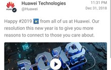 Huawei giáng chức, trừ lương nhân viên soạn tin chúc mừng năm mới bằng iPhone