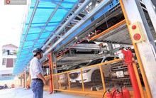 Cận cảnh bãi đỗ xe 6 tầng thông minh, tự động xếp hình đầu tiên ở Đà Nẵng