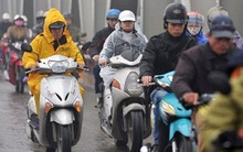 Không khí lạnh gây mưa dông diện rộng ở Bắc Bộ