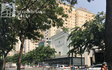 Cận cảnh công trình sai phạm Riverside Palace trên đường Bến Vân Đồn